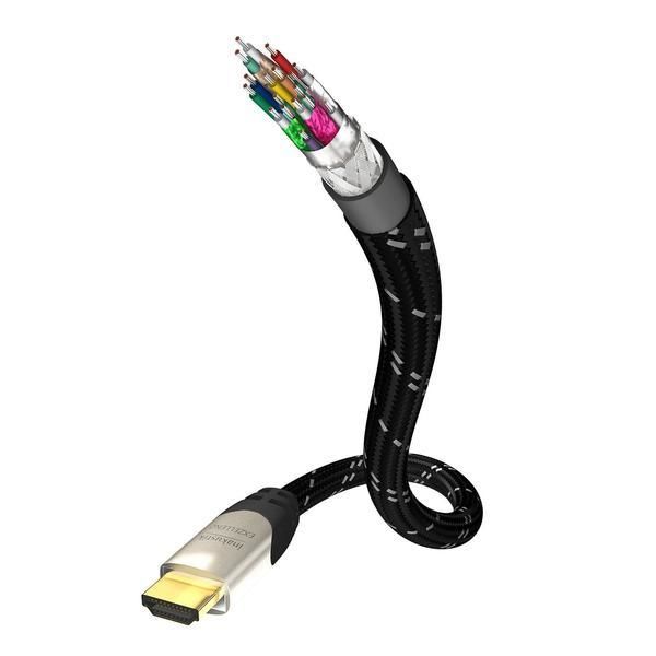 Inakustik - EXZELLENZ II HDMI (12.5m) - HDMI II HS + Ethernet (12.5m) 