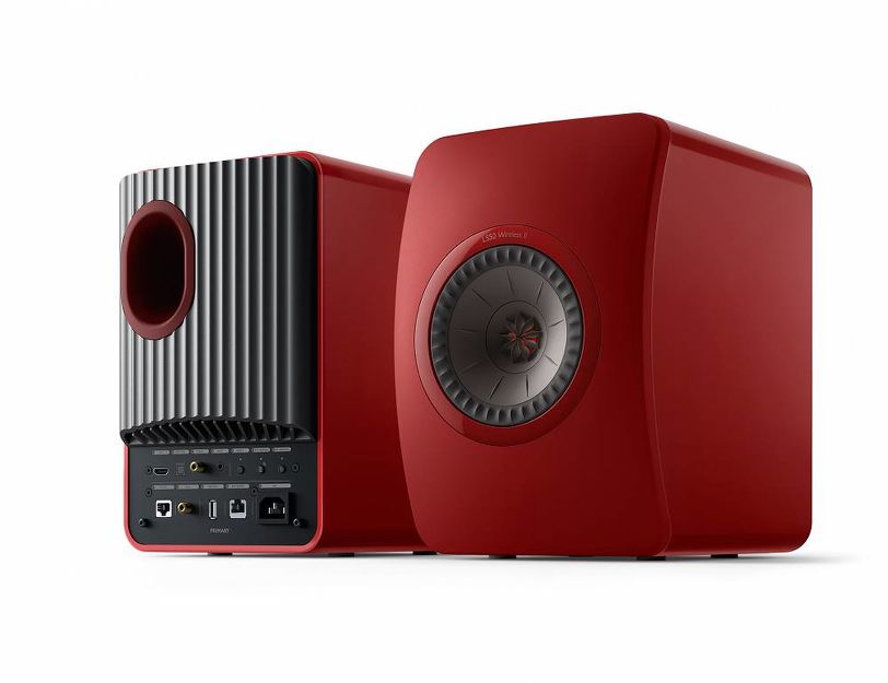 Kef LS50 Wireless II (czerwony)