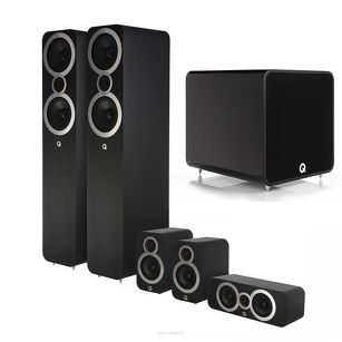 Q Acoustics - QA 3050i/3010i/3090Ci/QB12 GLOSS - Black