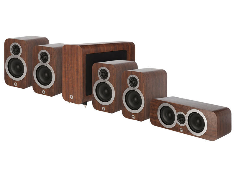 Q Acoustics - QA Cinepack 3010i S - Walnut 