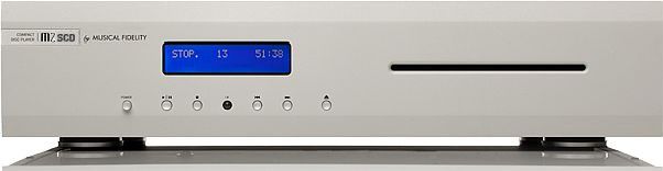 Musical Fidelity M2scd (M2 scd) Odtwarzacz CD szczelinowy z wyjściami cyfrowymi Srebrny