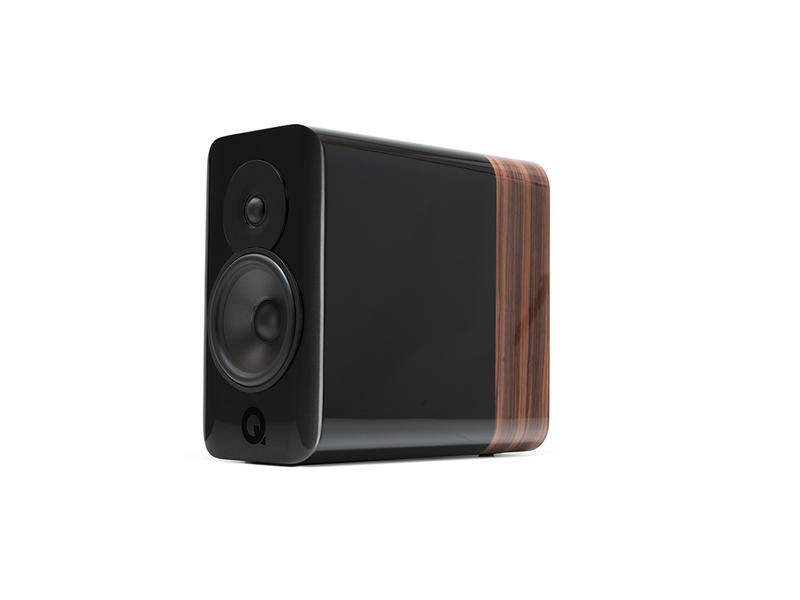 Q Acoustics - CONCEPT 300 - BLACK & ROSEWOOD GLOSS 